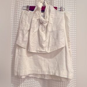 Abercrombie Linen Small Top and Skirt Set